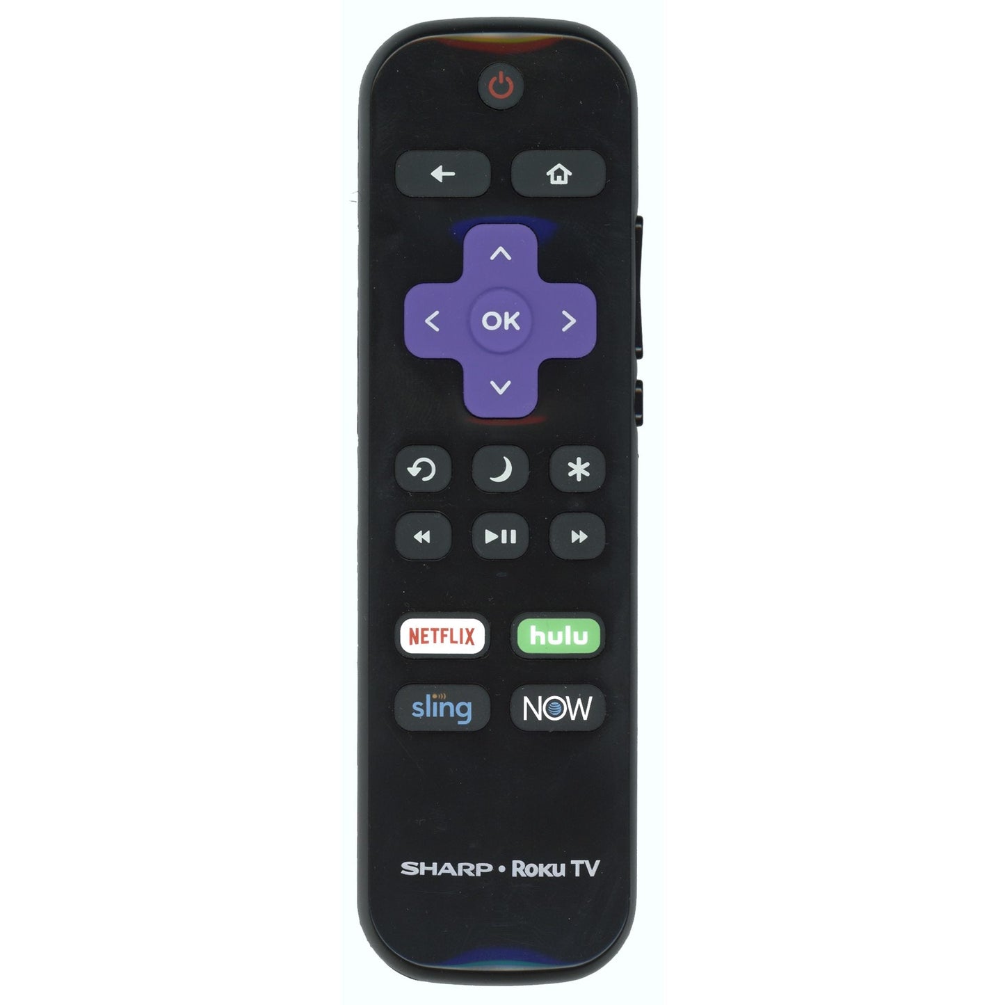 Sharp LC-RCRUDUS-20 Roku TV Remote Control | 2019, 2018 - LCRCRUDUS20