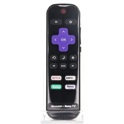Sharp LC-RCRUDUS-21 2020 ROKU TV Remote Control | Netflix | ESPN+ | Hulu | Roku Channel - LCRCRUDUS21
