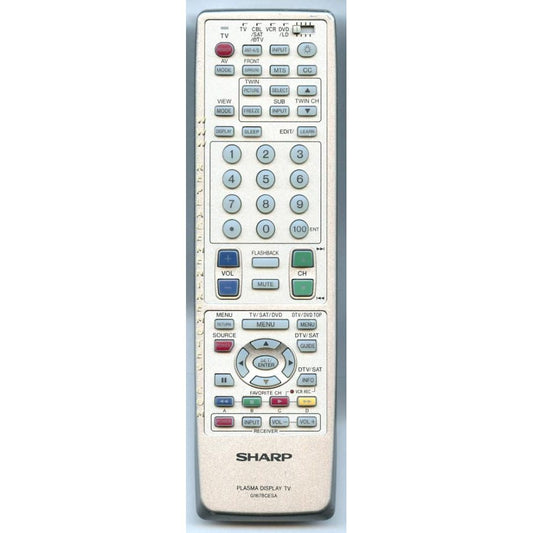 Sharp RRMCG1678CESA TV Remote Control