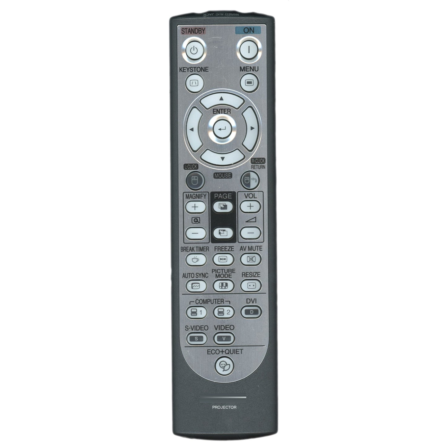 Sharp RRMCGA623WJSA Projector Remote Control