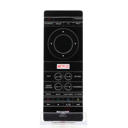 Sharp GJ221U TV Remote Control | Netflix | Smart TV - 9LE098003063230