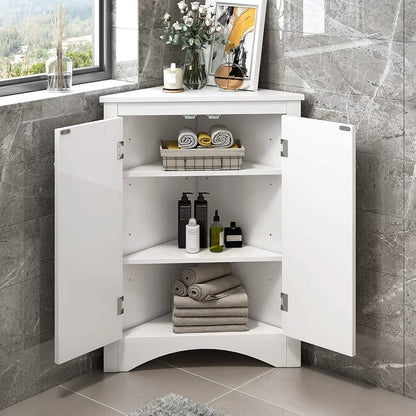 Shelf Corner Locker Triangle Corner Cabinet