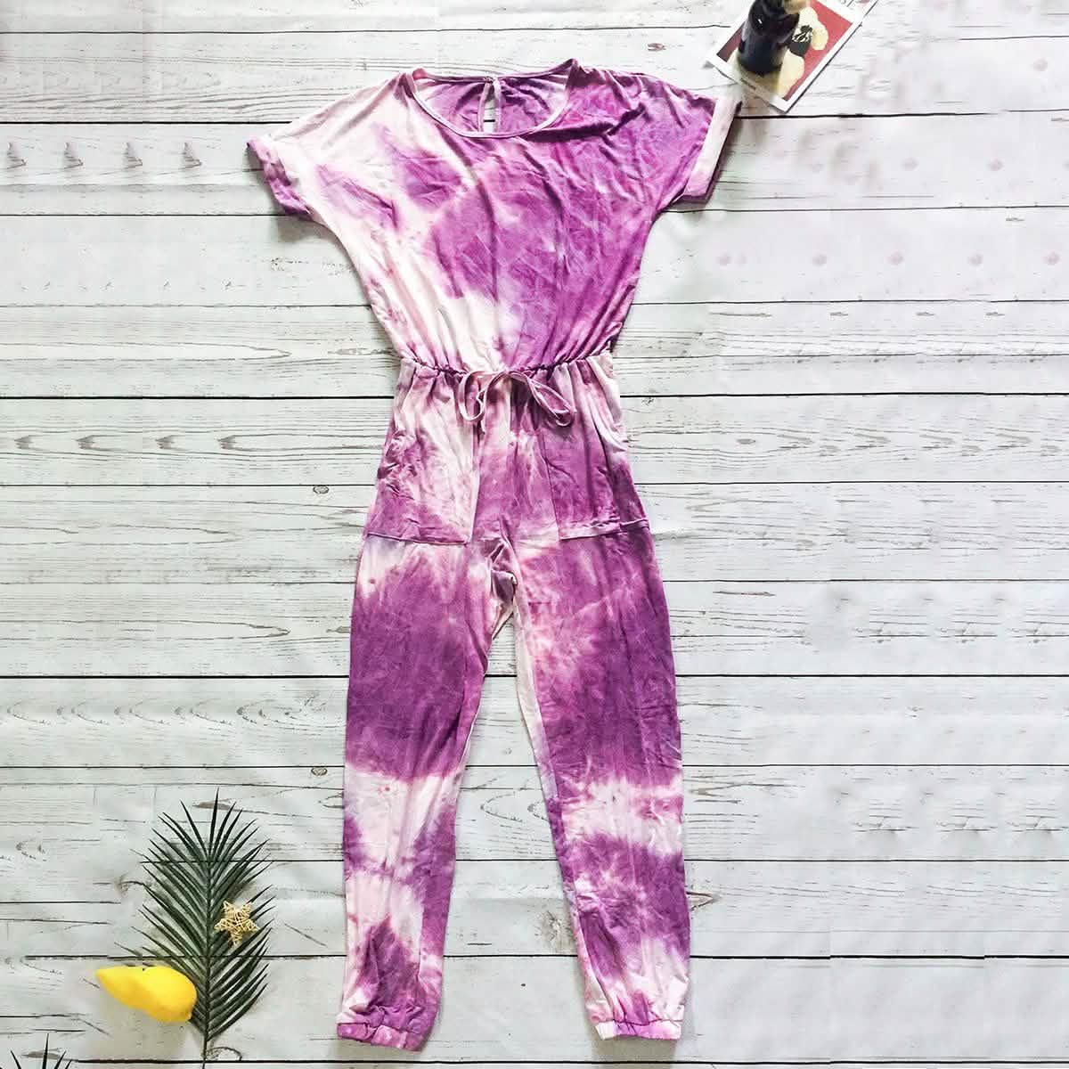 Short Sleeve Jumpsuit