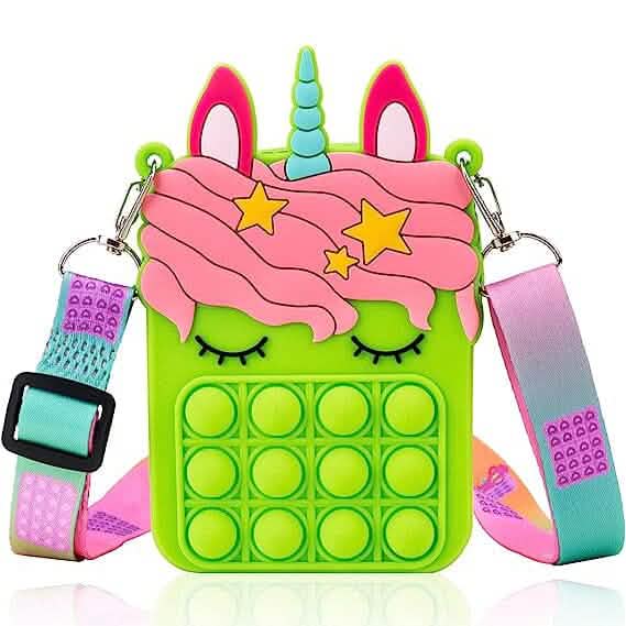 Shoulder Bag Fidget Toys Pop Fidget Backpack Toy