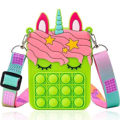Shoulder Bag Fidget Toys Pop Fidget Backpack Toy