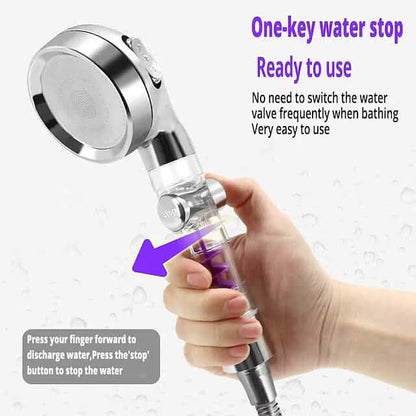 Shower Head High Pressure 3-Function SPA Shower Head