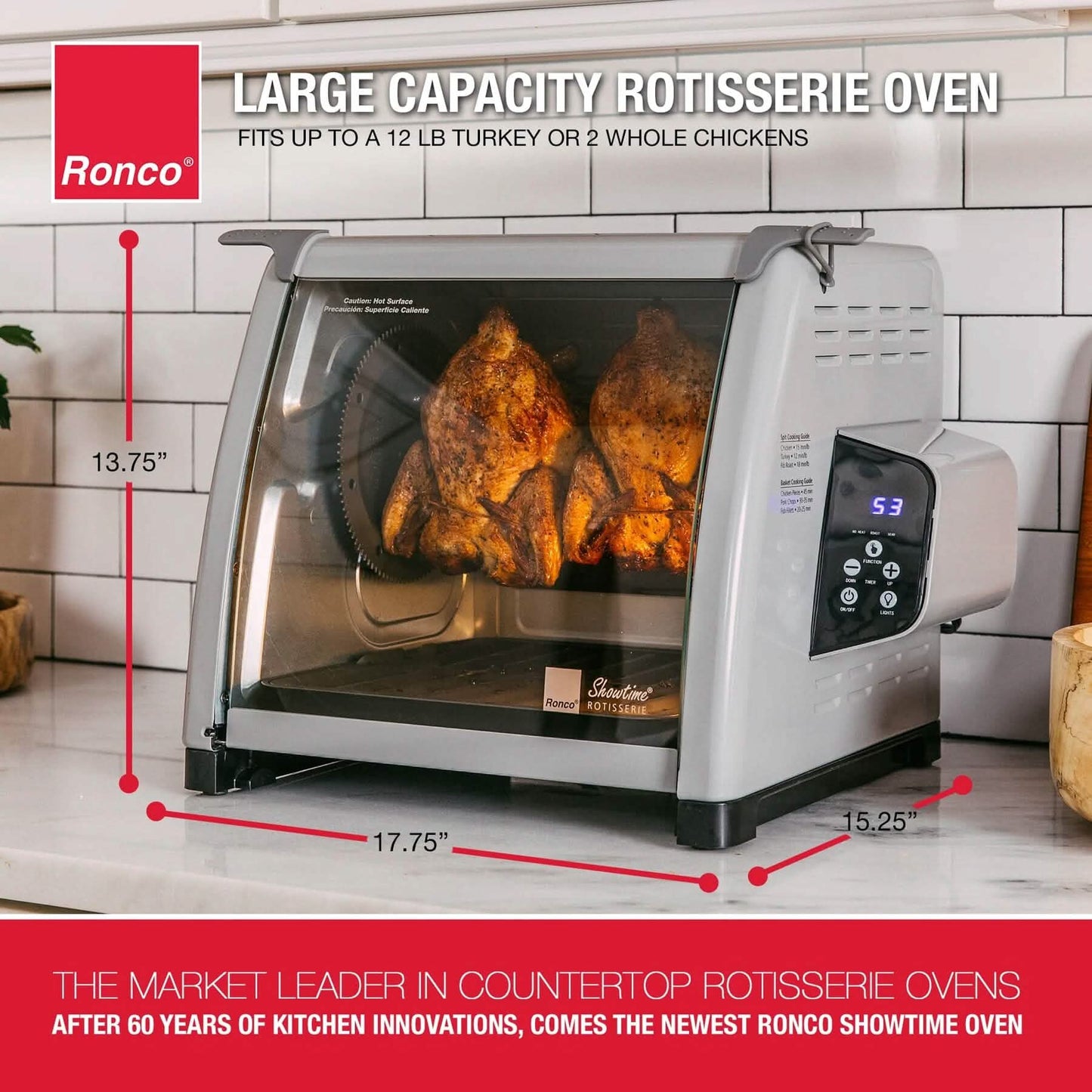 Showtime 6000 Platinum Rotisserie Oven