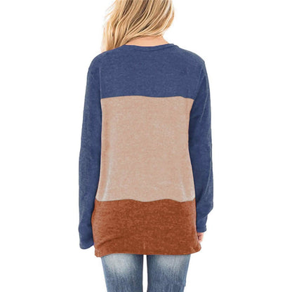 Sieanear Women's Casual Short Sleeve T-Shirt Tops Twist Knot Front Tunics