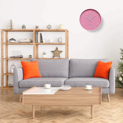 Silent Quartz Decorative Battery Powered Wall Clock