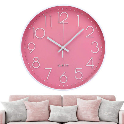 Silent Quartz Decorative Battery Powered Wall Clock