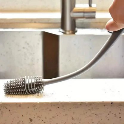 Silicone Cup Long Handle Household Brush