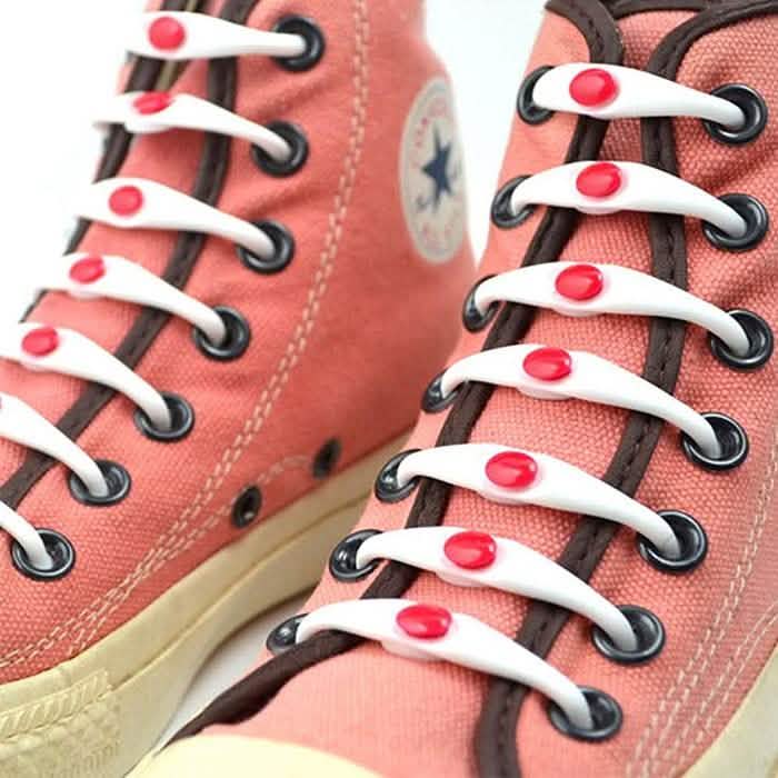 Silicone Lazy Laces - Assorted Colors