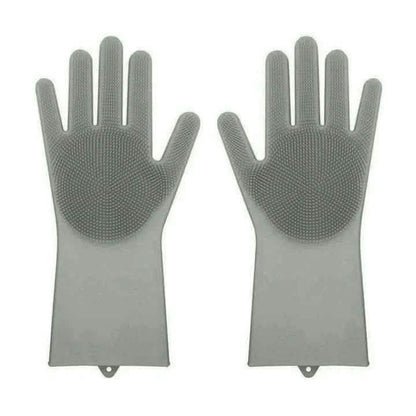 Silicone Scrubber Bristly Gloves