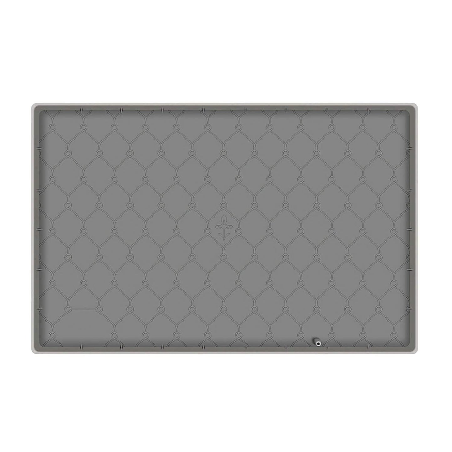 Silicone Under Sink Mat Liner with Drain Hole