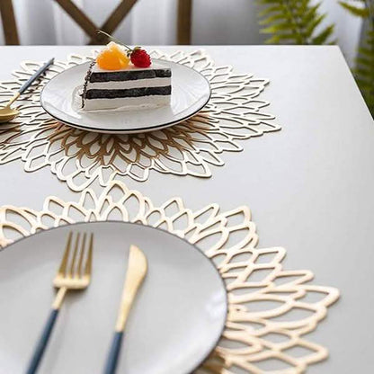 Silver and Gold Decorative Placemats