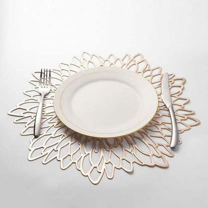 Silver and Gold Decorative Placemats