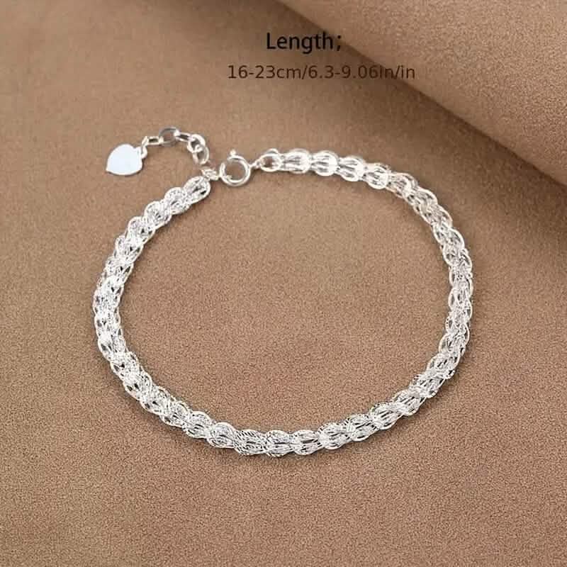 Silver Ultra Sparkle Glitter Bracelet