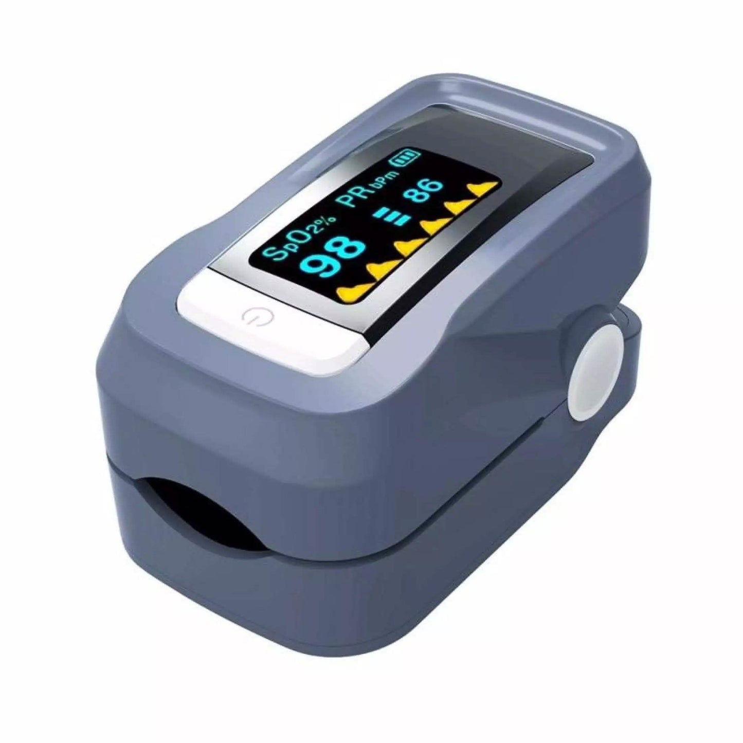 Simple Finger Pulse Oximeter Blood Pressure Monitor Heart Rate Portable