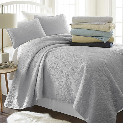 Simply Soft Quilted Coverlet Set - Assorted Styles