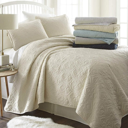Simply Soft Quilted Coverlet Set - Assorted Styles