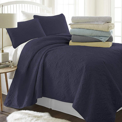 Simply Soft Quilted Coverlet Set - Assorted Styles