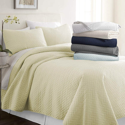 Simply Soft Quilted Coverlet Set - Assorted Styles