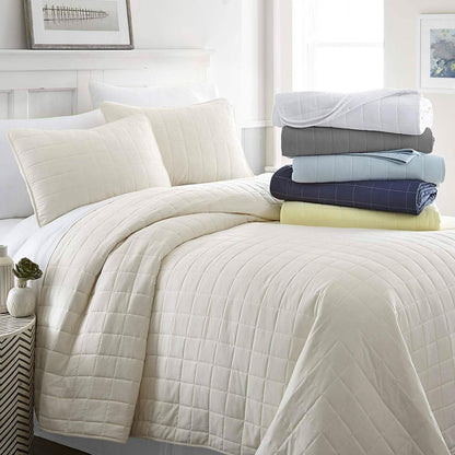 Simply Soft Quilted Coverlet Set - Assorted Styles