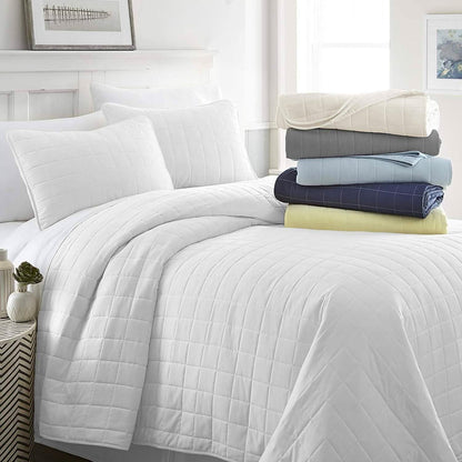Simply Soft Quilted Coverlet Set - Assorted Styles