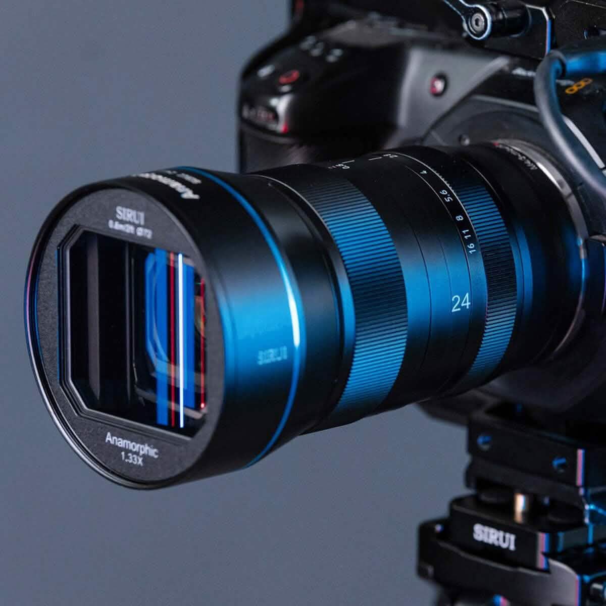 SIRUI 24mm Anamorphic Lens F2.8 1.33X APS-C Camera Lens (X Mount)  (Refurbished)