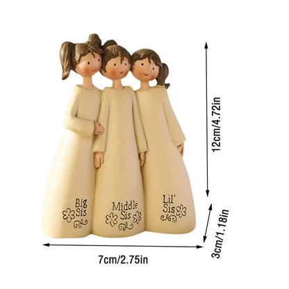 Sisters And Friends Sculpture Decorative Ornaments