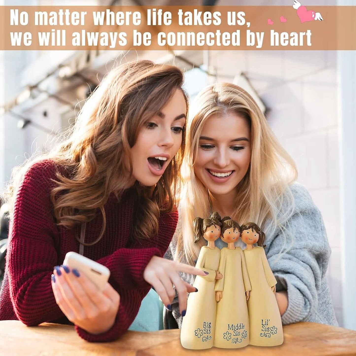 Sisters And Friends Sculpture Decorative Ornaments