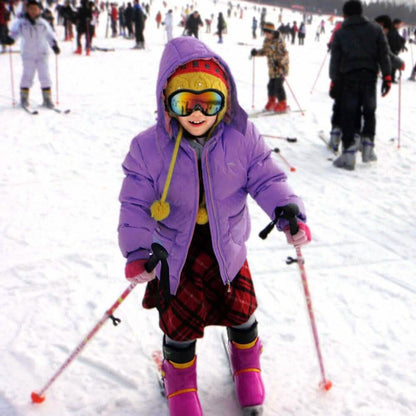 Ski Goggles Double Anti Fog Lenses Sun Glasses for Kids