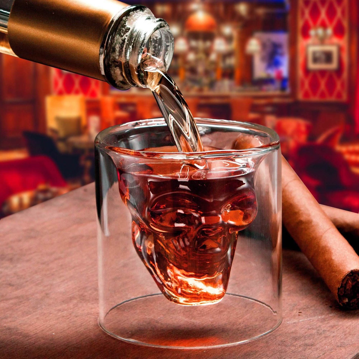 Skull Of Doom Shot Glass