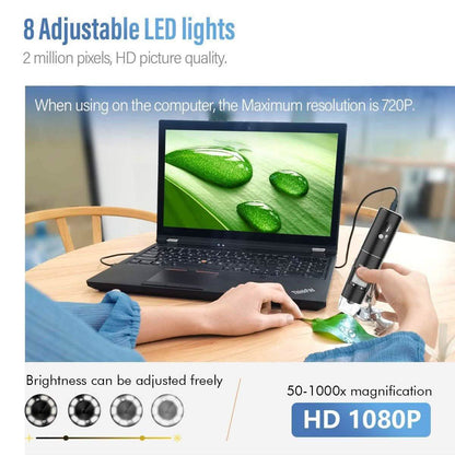 Skybasic 50X to 1000X WiFi Handheld Zoom Endoscopic Camera