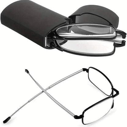 Sleek Folding Reading Glasses with Anti-Blue Light Protection