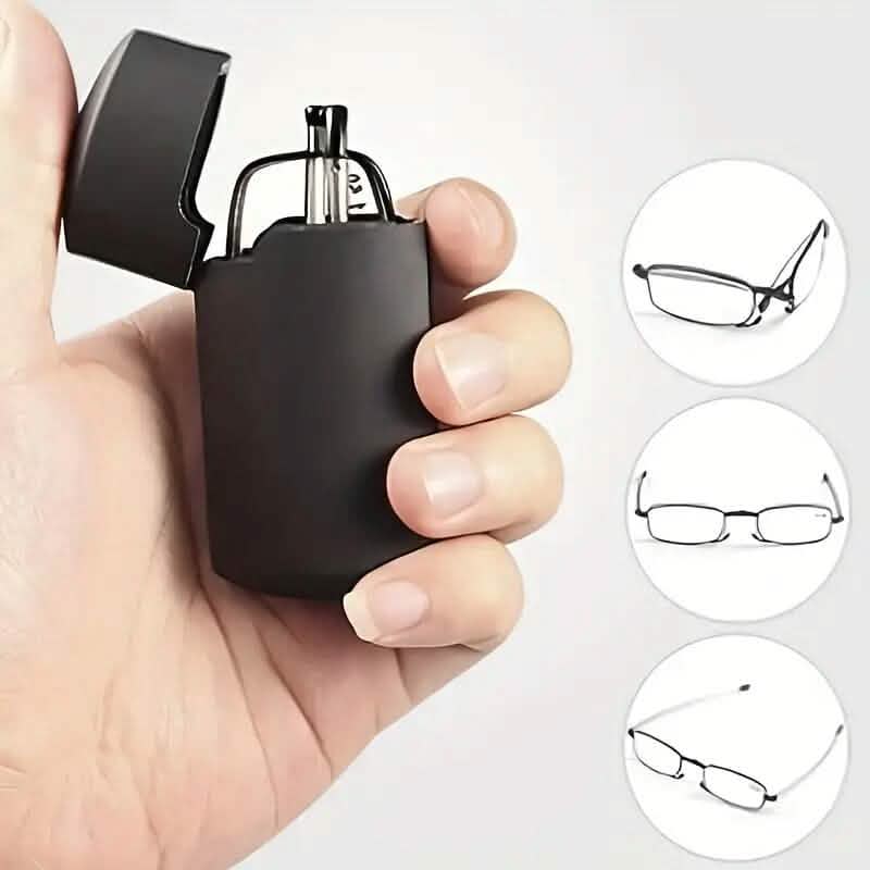 Sleek Folding Reading Glasses with Anti-Blue Light Protection