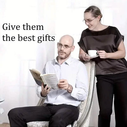 Sleek Folding Reading Glasses with Anti-Blue Light Protection