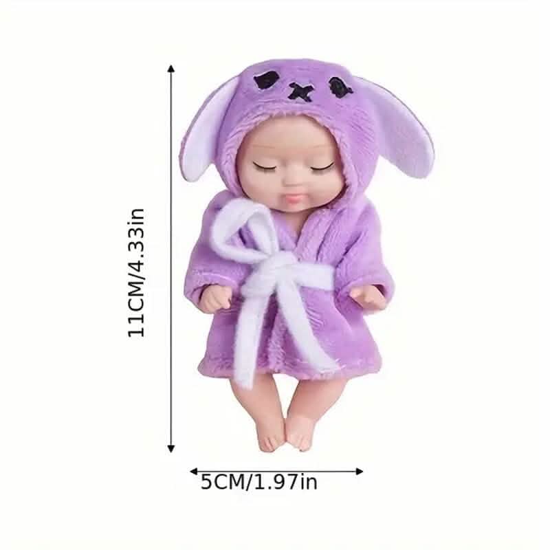 Sleep Simulative Rebirth Princess Dolls in Bathrobes