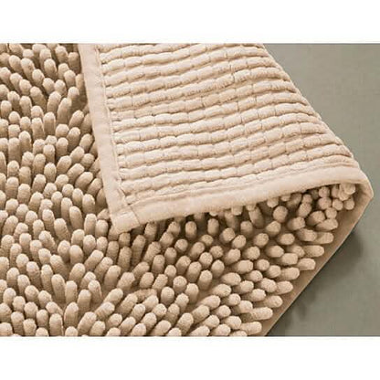 Slip-Resistant Shag Anna Chenille Soft Absorbent Bath Mat Bathroom Rug 17" x 24"
