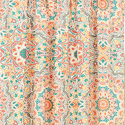 2-Piece Set: Sloane Street Cozumel Medallion Window Curtain Panel Pair