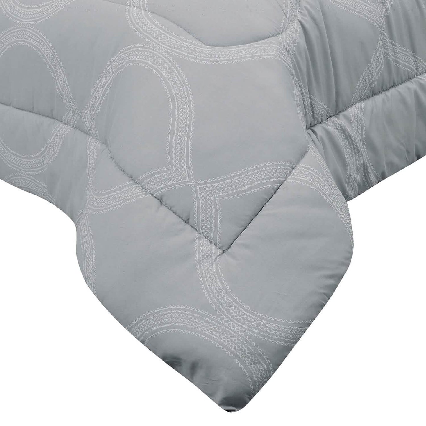 Sloane Street Ogee Bed in a Bag with Solid Reverse Comforter