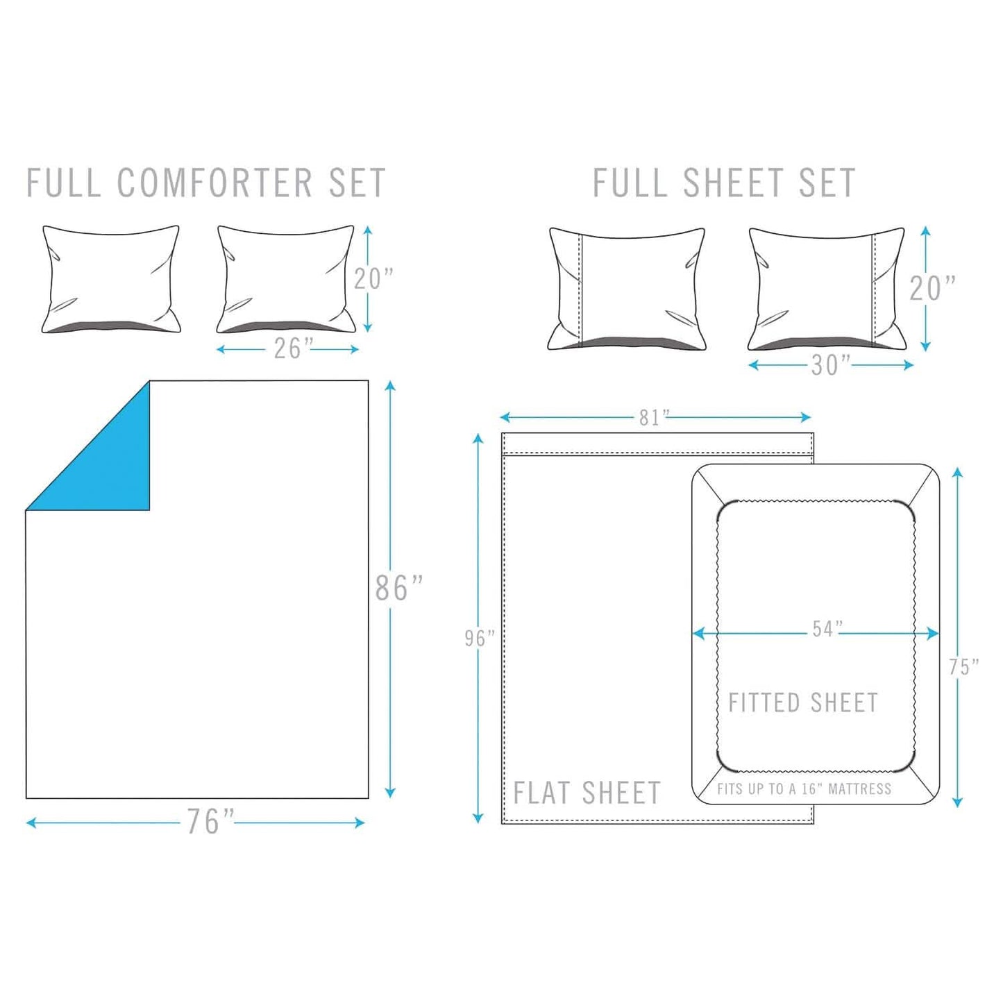 Sloane Street Ogee Bed in a Bag with Solid Reverse Comforter
