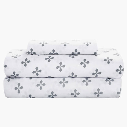 Sloane Street Ogee Bed in a Bag with Solid Reverse Comforter
