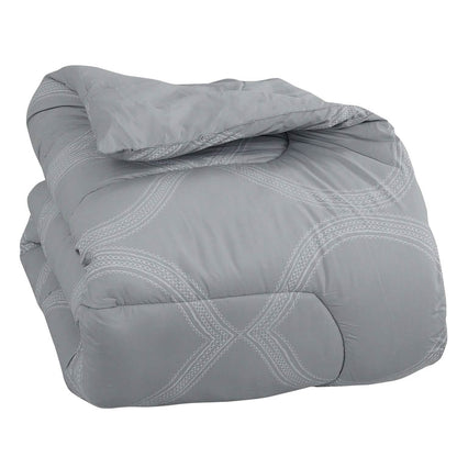 Sloane Street Ogee Bed in a Bag with Solid Reverse Comforter