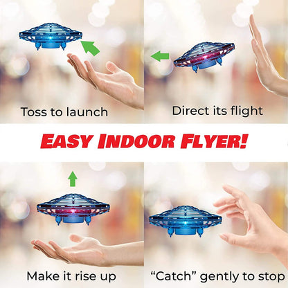 Small UFO Flying Ball Drone Toy