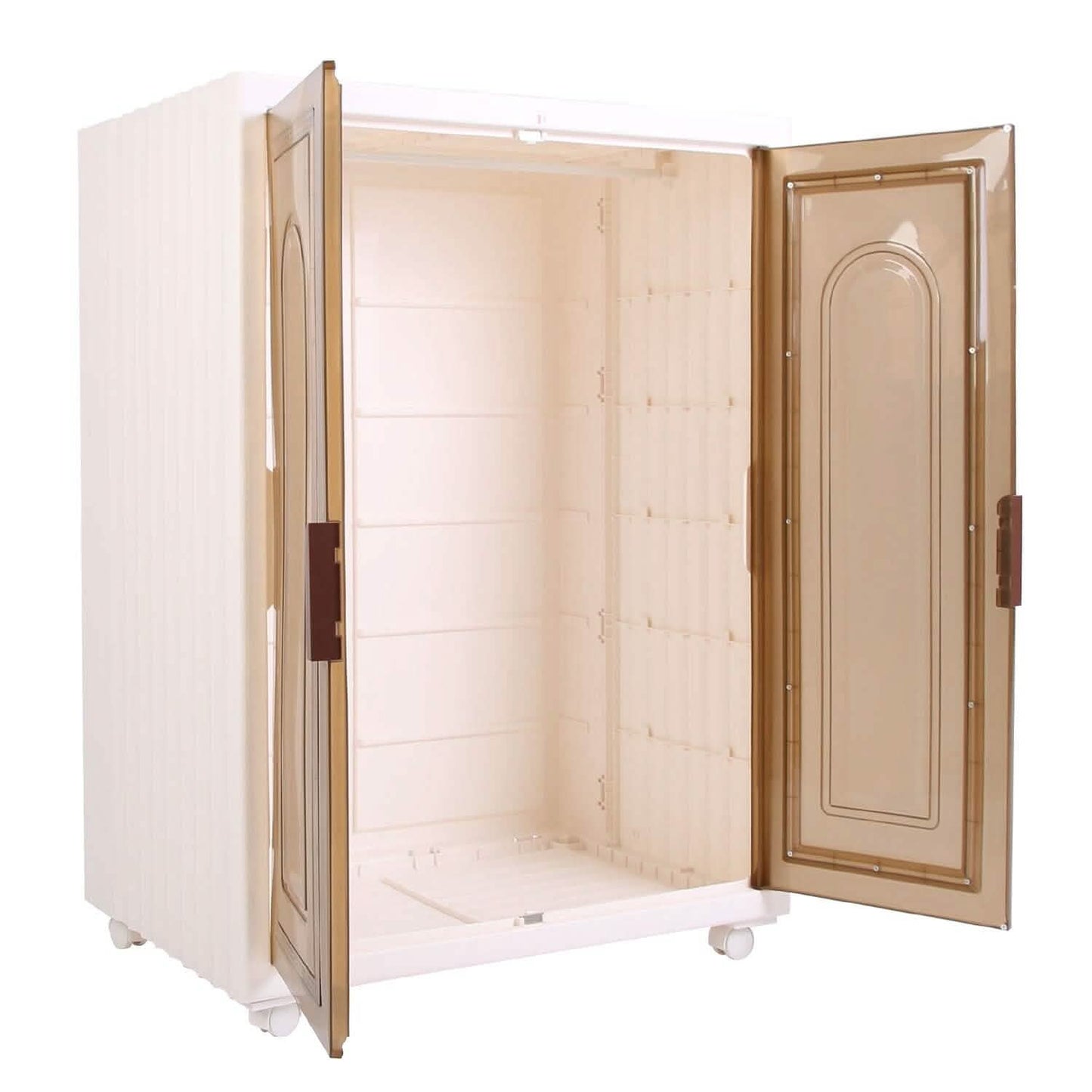Small Wardrobe Closet with Magnetic Design