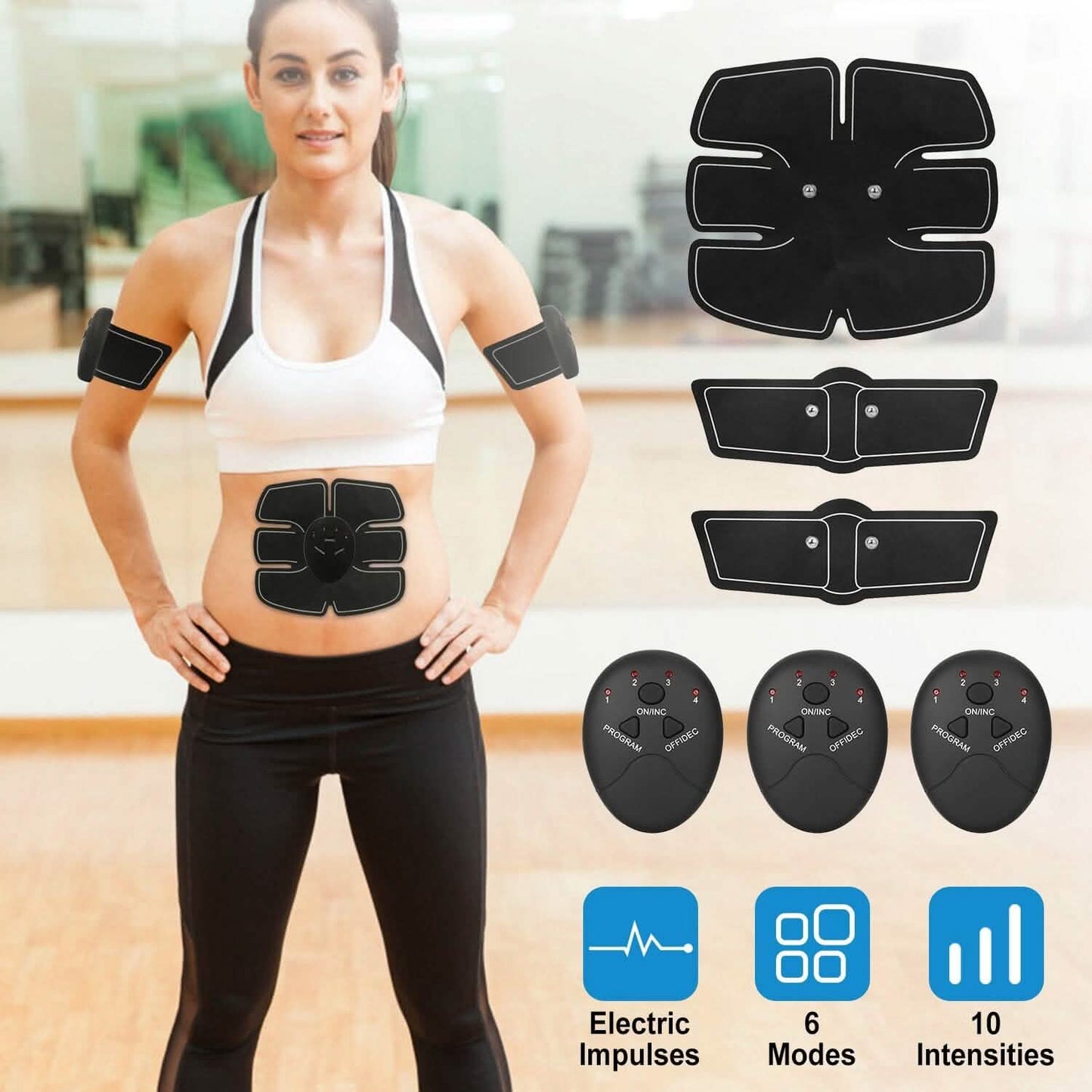 Smart Abs Stimulator Muscle Toning Belt Trainer