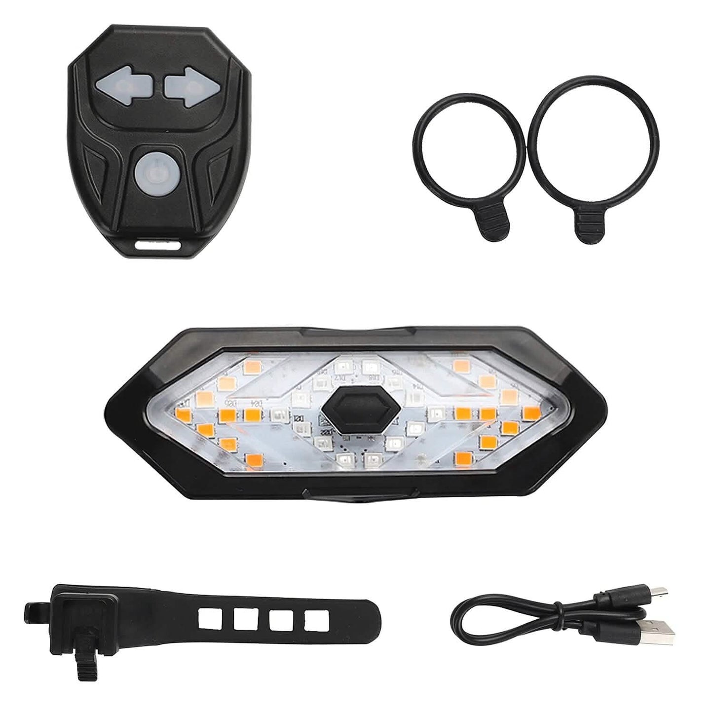 Smart Bike Tail Light USB Rechargeable LED Bicycle Rear Light