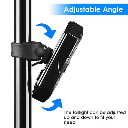 Smart Bike Tail Light USB Rechargeable LED Bicycle Rear Light