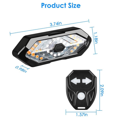 Smart Bike Tail Light USB Rechargeable LED Bicycle Rear Light